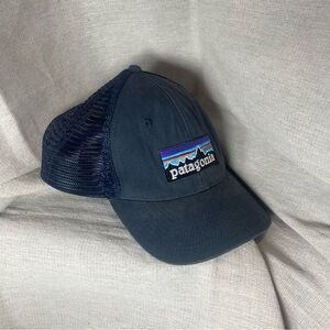 Patagonia Dark Blue Mesh Cap